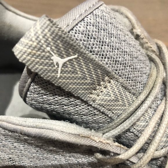 Jordan Sneakers Grey Size 10 - Picture 5 of 8